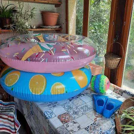 بيت للعطل A La Ferme Avec Piscine *