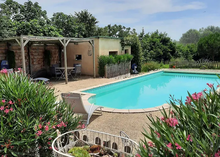 A La Ferme Avec Piscine Vakantiehuis *